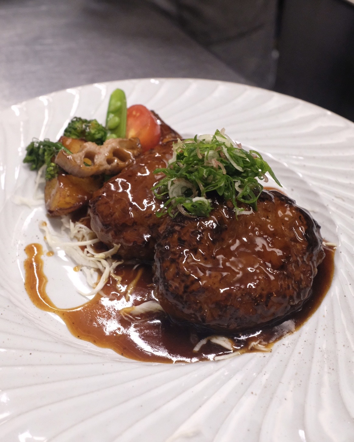 ダブルハンバーグ