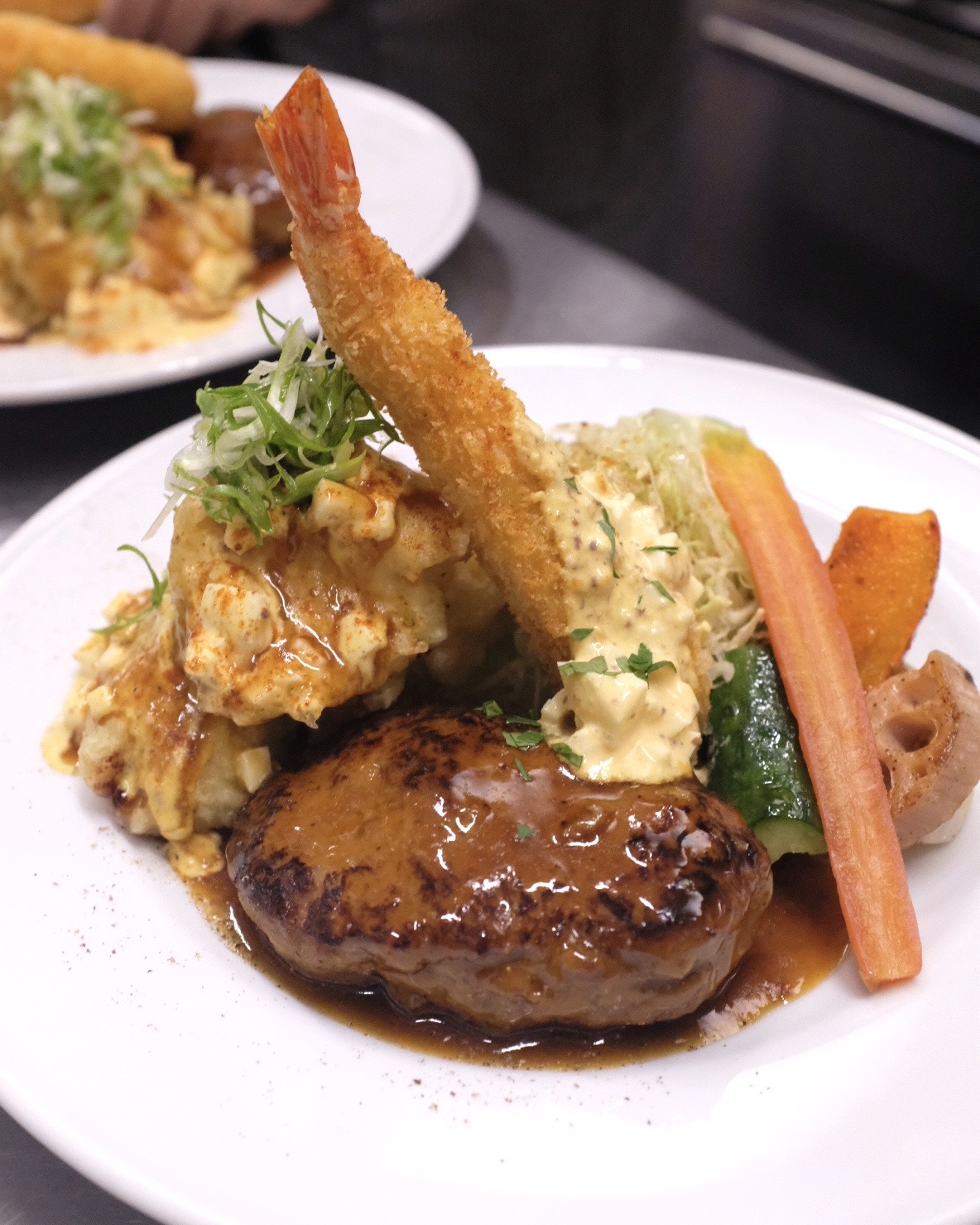 短編食堂のミックスグリル