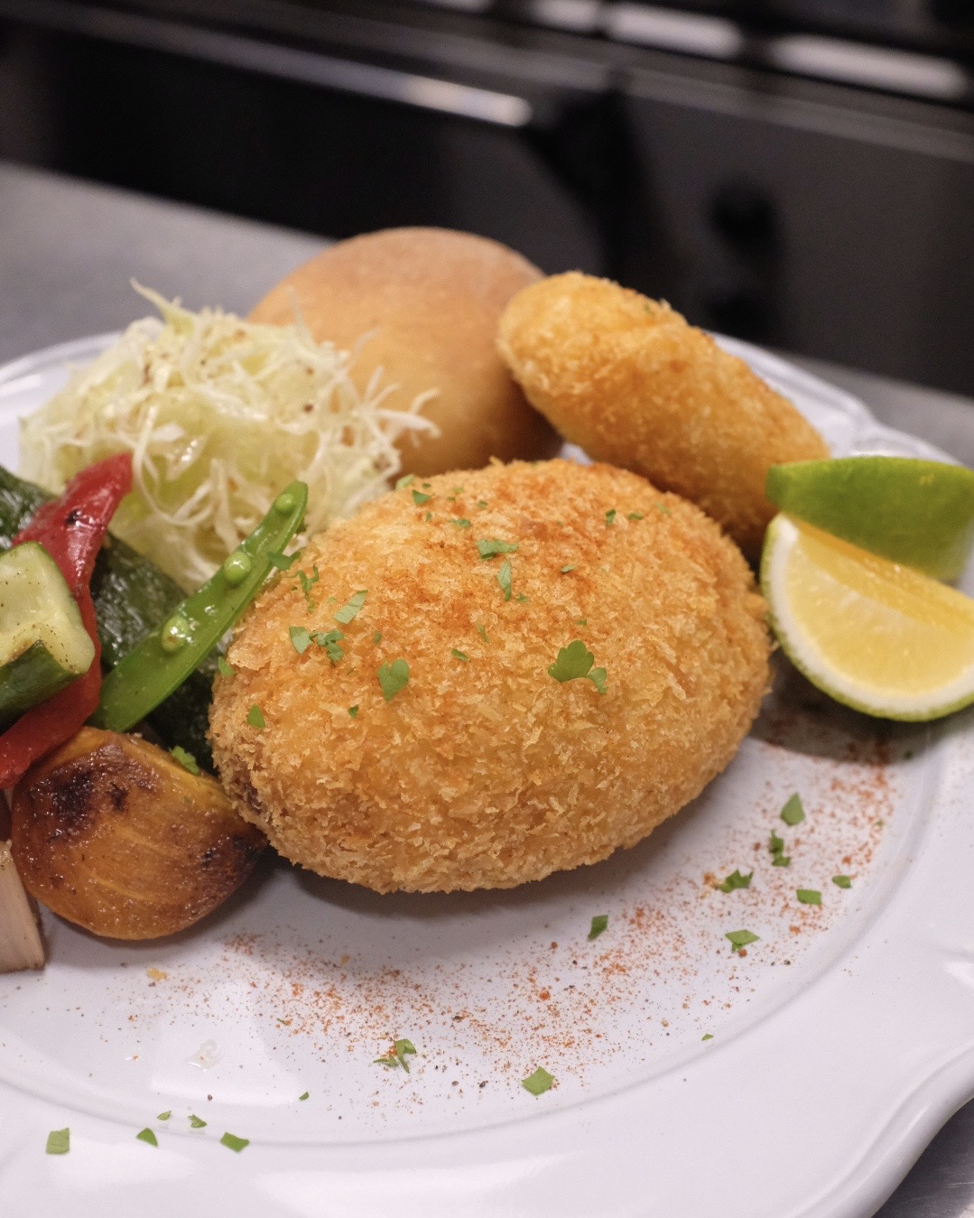 挽肉のチキンキエフ