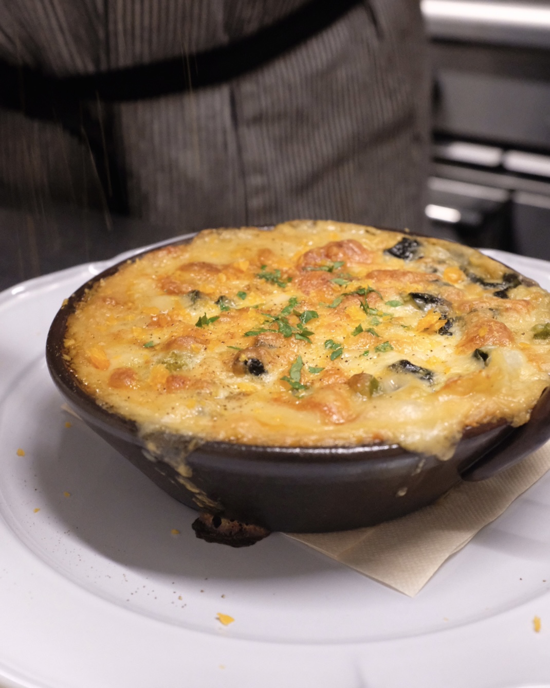 瀬戸内産牡蠣と旬野菜のグラタン