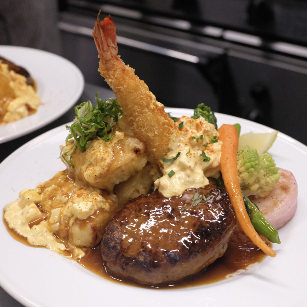 短編食堂のミックスグリル