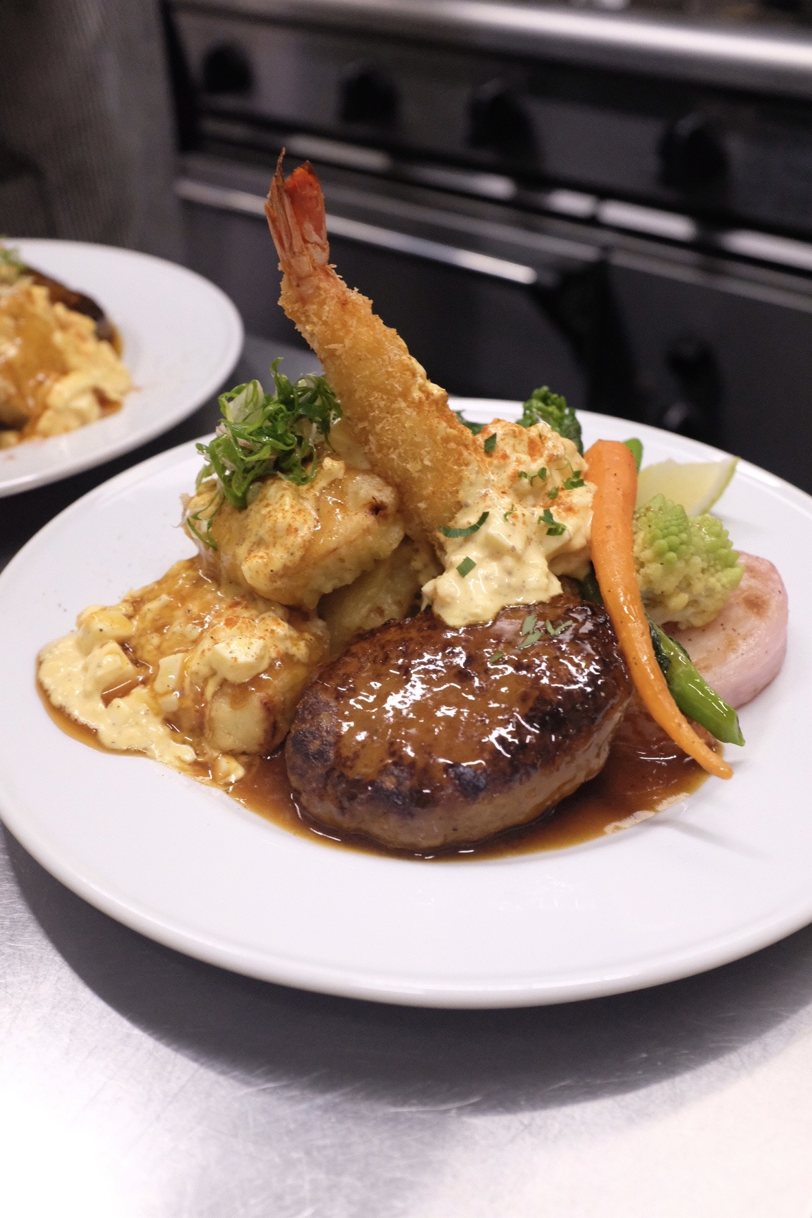 短編食堂のミックスグリル